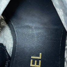 Load image into Gallery viewer, CHANEL Embroidery Grosgrain short boots BlackG45519-B15907-94305 race Size 371/2