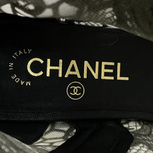 Load image into Gallery viewer, CHANEL Embroidery Grosgrain short boots BlackG45519-B15907-94305 race Size 371/2