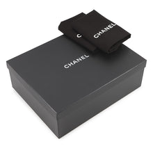 Load image into Gallery viewer, CHANEL Embroidery Grosgrain short boots BlackG45519-B15907-94305 race Size 371/2