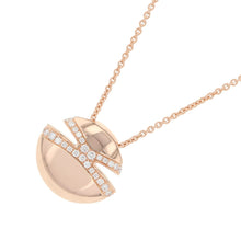 Load image into Gallery viewer, BVLGARI Cabochon Necklace361447 18K Pink Gold