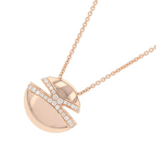 Load image into Gallery viewer, BVLGARI Cabochon Necklace361447 18K Pink Gold