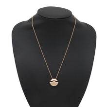 Load image into Gallery viewer, BVLGARI Cabochon Necklace361447 18K Pink Gold