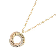Load image into Gallery viewer, CARTIER Trinity Pendant Pave SettingB7224808 K18YG K18WG K18PG