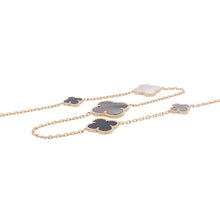 将图像加载到图库查看器中,Van Cleef & Arpels Magic Alhambra Long Necklace 16 motifsVCARD79400 18K Yellow Gold