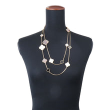 将图像加载到图库查看器中,Van Cleef & Arpels Magic Alhambra Long Necklace 16 motifsVCARD79400 18K Yellow Gold