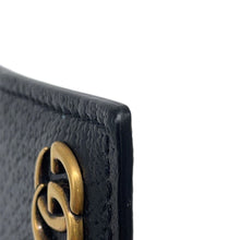 Load image into Gallery viewer, GUCCI GG Marmont Money Clip Black436022 Leather