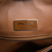 Load image into Gallery viewer, PRADA Vitello Dino Shoulder Bag Brown2VH182 Grain Leather