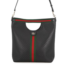 将图像加载到图库查看器中,GUCCI Gillio Large Tote Japan Limited Edition Black865452 MicroGuccissimaLeather Size Large