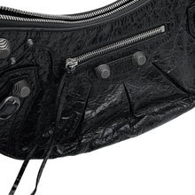 Load image into Gallery viewer, BALENCIAGA Le Cagol Shoulder Bag Black671307 Arena Lambskin Size Small