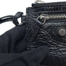 Load image into Gallery viewer, BALENCIAGA Le Cagol Shoulder Bag Black671307 Arena Lambskin Size Small