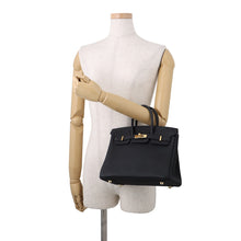 将图像加载到图库查看器中,HERMES Birkin Black Togo Leather Size 25