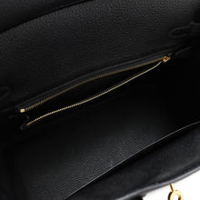 将图像加载到图库查看器中,HERMES Birkin Black Togo Leather Size 25