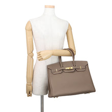 Load image into Gallery viewer, HERMES Birkin Etoupe Togo Leather Size 35