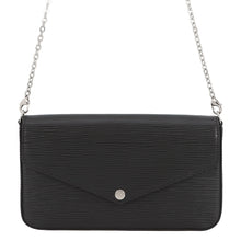 将图像加载到图库查看器中,LOUIS VUITTON Felicie Pochette NoirM62648 Epi Leather