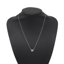 Load image into Gallery viewer, GRAFF Butterfly Silhouette Diamond Pendant Necklace Size MiniRGP808 18K White Gold