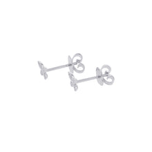 Load image into Gallery viewer, GRAFF Pave Butterfly Diamond Petit Stud EarringsRGE1563 18K White Gold