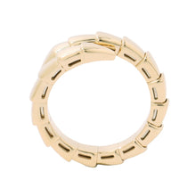 Load image into Gallery viewer, BVLGARI Serpenti Viper Ring Size M/Approximately sizes 11-13358635 18K Yellow Gold
