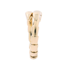 Load image into Gallery viewer, BVLGARI Serpenti Viper Ring Size M/Approximately sizes 11-13358635 18K Yellow Gold