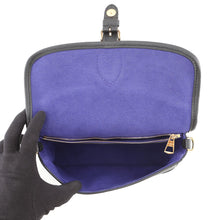 将图像加载到图库查看器中,LOUIS VUITTON Dianu Noir/PurpleM46386 Monogram Empreinte Leather