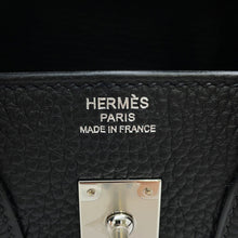 Load image into Gallery viewer, HERMES Birkin Black Togo Leather Size 25