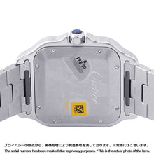Load image into Gallery viewer, CARTIER Santos de Cartier LM W39.8mm Stainless Steel Silver DialWSSA0018