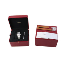 Load image into Gallery viewer, CARTIER Santos de Cartier LM W39.8mm Stainless Steel Silver DialWSSA0018