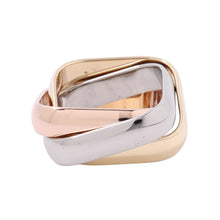 Load image into Gallery viewer, CARTIER Trinity Cushion Ring Size Large/56/#16B4239900 K18WG K18PG K18YG