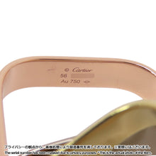 Load image into Gallery viewer, CARTIER Trinity Cushion Ring Size Large/56/#16B4239900 K18WG K18PG K18YG