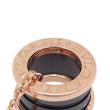 Load image into Gallery viewer, BVLGARI B.Zero1 Necklace346083 K18PG BlackCeramic