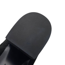Load image into Gallery viewer, CHANEL CC Logo Long Boots BlackG45903 Suede Calf Leather Size 36 1/2