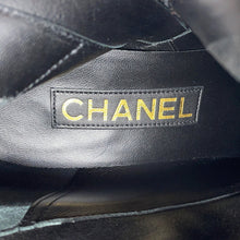 将图像加载到图库查看器中,CHANEL CC Logo Long Boots BlackG45903 Suede Calf Leather Size 36 1/2