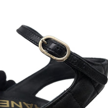 Load image into Gallery viewer, CHANEL Camellia Pumps BlackG38365 Lambskin Size 36C