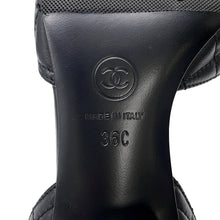 Load image into Gallery viewer, CHANEL Camellia Pumps BlackG38365 Lambskin Size 36C