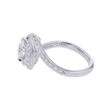 Load image into Gallery viewer, CARTIER Trinity Ruban Solitaire Ring Size 50/#10N4250450/N4250400 Pt950