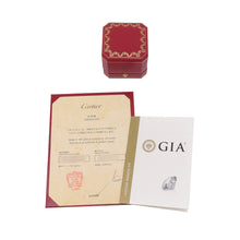 Load image into Gallery viewer, CARTIER Trinity Ruban Solitaire Ring Size 50/#10N4250450/N4250400 Pt950