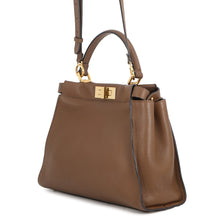 Load image into Gallery viewer, FENDI Peekaboo 2WAYHandbag Brown8BN290 Leather Size regular