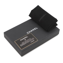 Load image into Gallery viewer, CHANEL Boy Chanel Tri-Fold Wallet BlueA84385 Caviar Leather