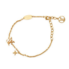 将图像加载到图库查看器中,LOUIS VUITTON Bracelet・LV Iconic GoldM00587 Metal Rhinestone
