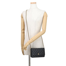 Load image into Gallery viewer, CHANEL Matelasse Classic Chain Wallet BlackAP0250 Caviar Leather