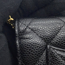 Load image into Gallery viewer, CHANEL Matelasse Classic Chain Wallet BlackAP0250 Caviar Leather