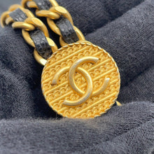 Load image into Gallery viewer, CHANEL Matelasse Chain wallet Black Caviar Leather