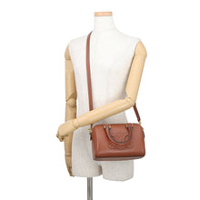 Load image into Gallery viewer, CELINE Cuir Triomphe 2WAY Travel Bag Tan113773DU3.04LU Smooth Calf Leather Size Small