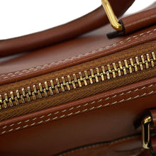 Load image into Gallery viewer, CELINE Cuir Triomphe 2WAY Travel Bag Tan113773DU3.04LU Smooth Calf Leather Size Small