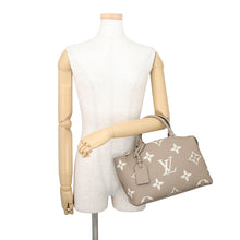 将图像加载到图库查看器中,LOUIS VUITTON Petit Palais Tourterelle ClaimsM58914 Bicolor Monogram Empreinte Leather Size PM