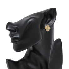 将图像加载到图库查看器中,Van Cleef & Arpels Vintage Alhambra Guilloched EarringsVCARP3JL00 18K Yellow Gold
