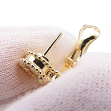 将图像加载到图库查看器中,Van Cleef & Arpels Vintage Alhambra Guilloched EarringsVCARP3JL00 18K Yellow Gold