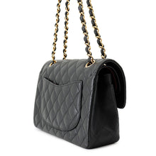 将图像加载到图库查看器中,CHANEL Matelasse23 Flap Chain Shoulder Bag BlackA01113 Caviar Leather Size 23
