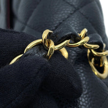 将图像加载到图库查看器中,CHANEL Matelasse23 Flap Chain Shoulder Bag BlackA01113 Caviar Leather Size 23
