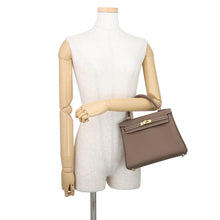 将图像加载到图库查看器中,HERMES Kelly Retourne Etoupe Togo Leather Size 25