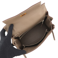 将图像加载到图库查看器中,HERMES Kelly Retourne Etoupe Togo Leather Size 25